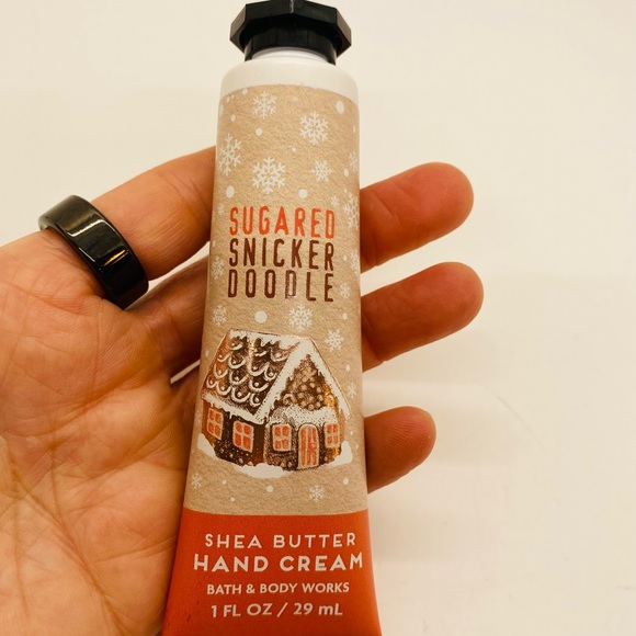 NWT Bath & Body Works Sugared Snickerdoodle Travel Hand Cream and Bath Fizzy - Picture 2 of 7